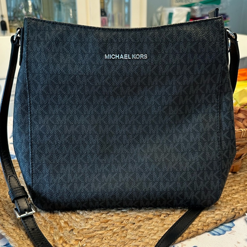 Michael Kors Black Crossbody Bag with Adjustable Strap